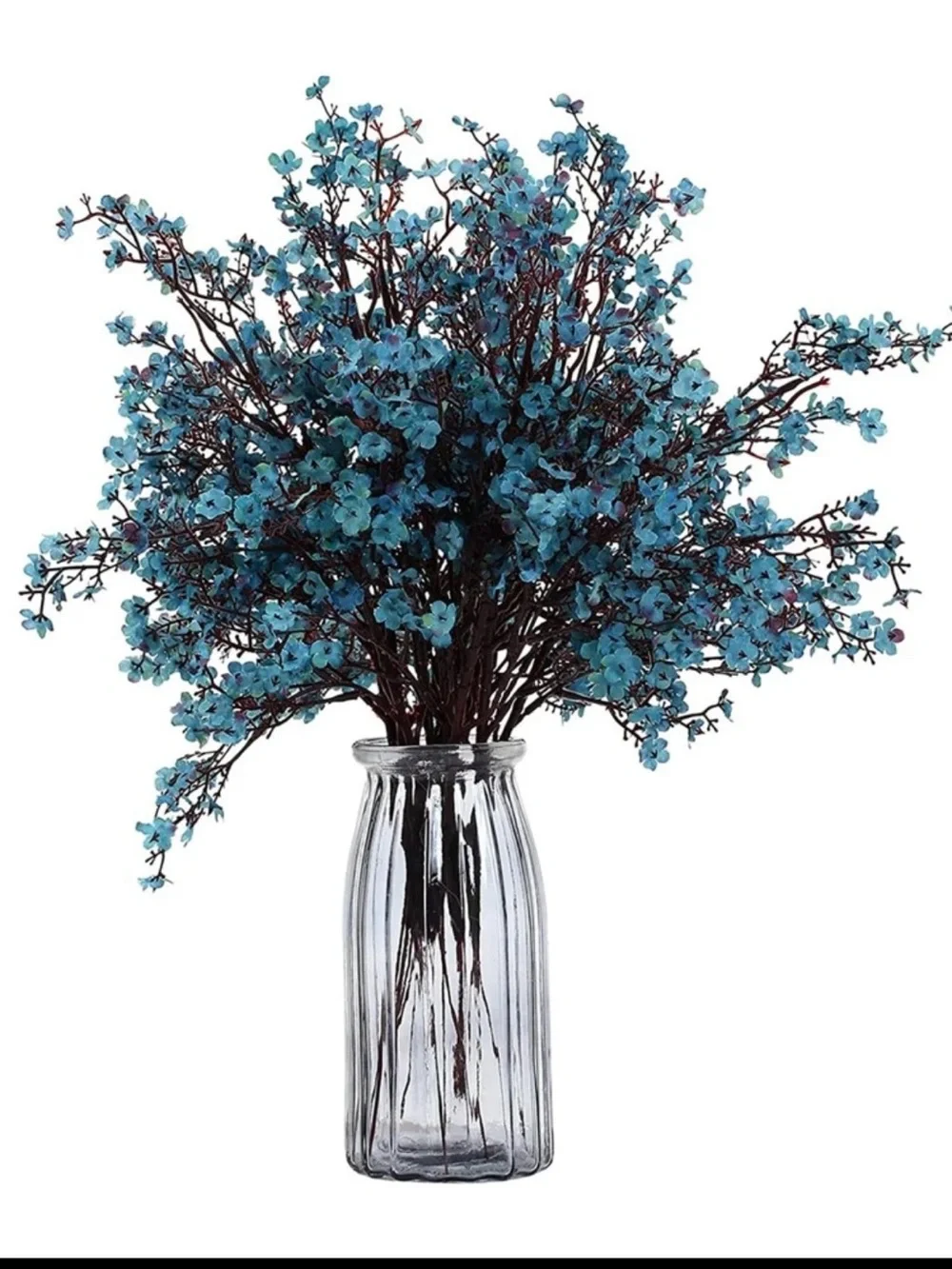 Baby’s Breath Blue Faux Floral Stem Set NEW 🏷️